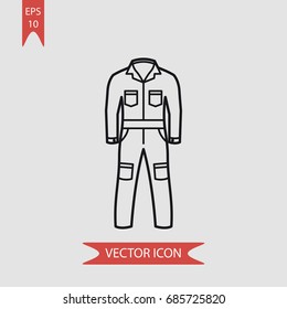 Shirt vector icon, illustration symbol
