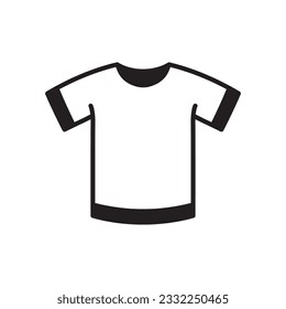 Shirt vector icon. T-Shirt icon. Shirt flat sign design. Shirt symbol pictogram. UX UI icon