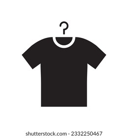 Shirt vector icon. T-Shirt icon. Shirt flat sign design. Shirt symbol pictogram. UX UI icon