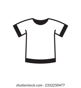 Shirt vector icon. T-Shirt icon. Shirt flat sign design. Shirt symbol pictogram. UX UI icon