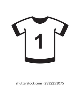 Shirt vector icon. T-Shirt icon. Shirt flat sign design. Shirt symbol pictogram. UX UI icon