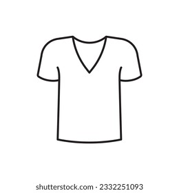 Shirt vector icon. T-Shirt icon. Shirt flat sign design. Shirt symbol pictogram. UX UI icon