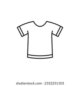 Shirt vector icon. T-Shirt icon. Shirt flat sign design. Shirt symbol pictogram. UX UI icon