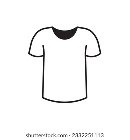 Shirt vector icon. T-Shirt icon. Shirt flat sign design. Shirt symbol pictogram. UX UI icon