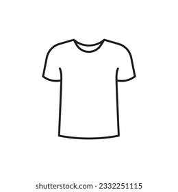 Icono de vector de camisas. Icono de camiseta. Diseño de la señal plana de la camiseta. Pictograma de símbolo de la camiseta. icono de interfaz de usuario de UX