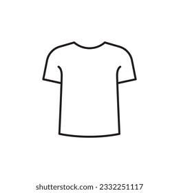 Icono de vector de camisas. Icono de camiseta. Diseño de la señal plana de la camiseta. Pictograma de símbolo de la camiseta. icono de interfaz de usuario de UX