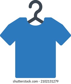 Ilustración de vectores de camisas sobre un fondo transparente.Símbolos de calidad superior.Icono de vector glifos para el diseño de conceptos y gráficos. 