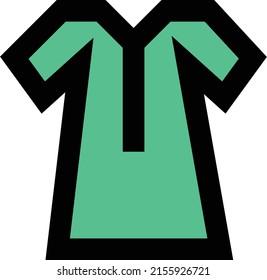 shirt Vector illustration on a transparent background.Premium quality symbols.Stroke vector icon for concept and graphic design.