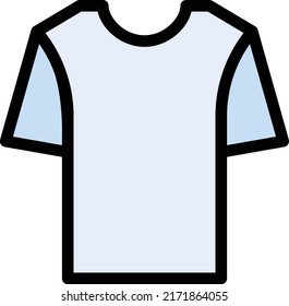 Ilustración de vectores de camisas en un fondo transparente.Símbolos de calidad premium.Icono de vector de trazo para el diseño de conceptos y gráficos.