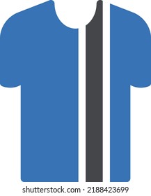 shirt Vector illustration on a transparent background. Premium quality symmbols. Glyphs vector icons for concept and graphic design. 
