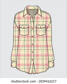 SHIRTS WITH CHECKS FOR WOMENS AND TEENS