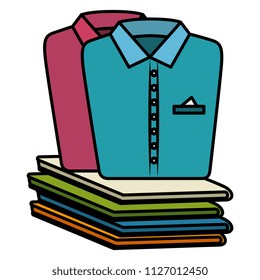 shirts and clothes laundry service