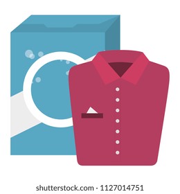 shirts and clothes laundry service