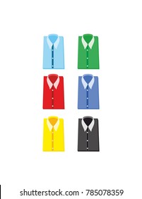 Shirts of different colors