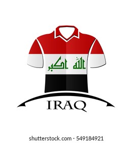 shirts icon made from the flag of Iraq