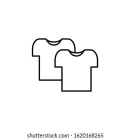 shirts line icon. Elements of wedding illustration icons. Signs, symbols can be used for web, logo, mobile app, UI, UX