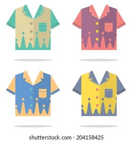 Shirts For Men Vector Illustration