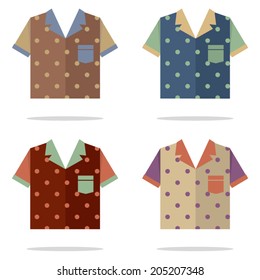 Shirts For Men Vector Illustration