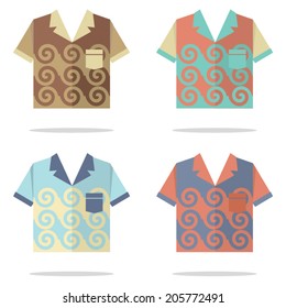 Shirts For Men Vector Illustration