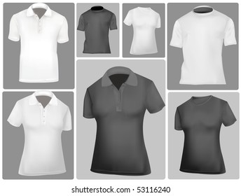 Shirts. Photo-realistic vector illustration.