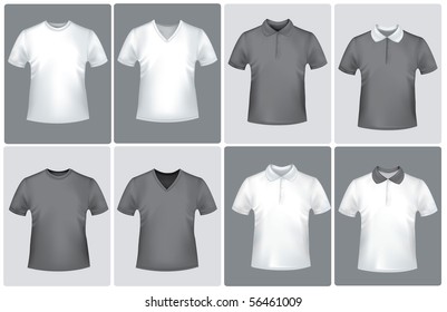 Shirts. Vector.