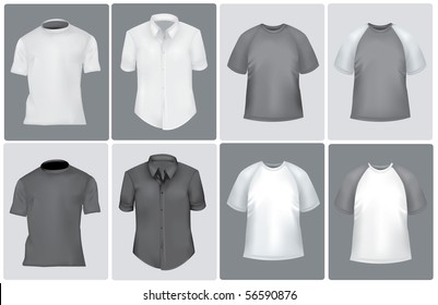 Shirts. Vector