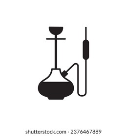 Shisha icon. Hookah flat sign design. Shisha vector symbol pictogram. UX UI icon nargile
