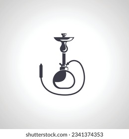Shisha isolated icon. hookah icon