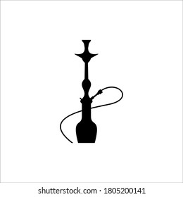shisha smoke logo design vector sign