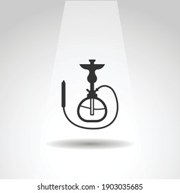Shisha vector icon, Shisha simple isolated icon