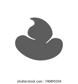 Shit icon in trendy flat style isolated on white background. Symbol for your web site design, logo, app, UI. Vector illustration, EPS