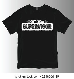 Diseño de camisetas para supervisores
