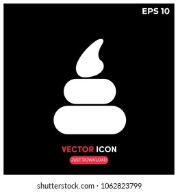 Shit Vector Icon Illustration