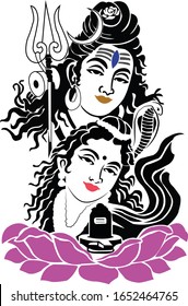 shiv ji,  shiv vector, shiv with Trishul, clip art,  