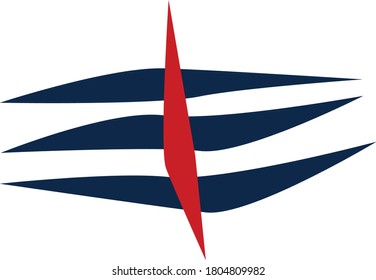 Shiva third eye concept vector