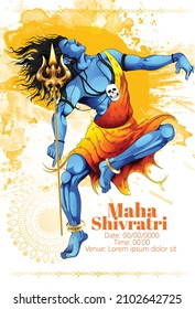 Shivratri With Lingam And Floral Decoration, Om Namah Shivaya, Stylish Text In Hindi Shivratri And Har Har Mahadev 