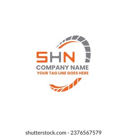 SHN Buchstaben Logo Vektordesign, SHN einfaches und modernes Logo. SHN luxuriöses Alphabet-Design  