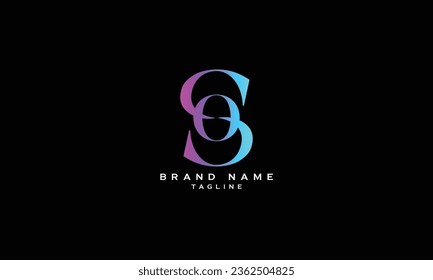 SHO, SOH, HSO, HOS, OHS, OSH, SO, OS, Abstract initial monogram letter alphabet logo design