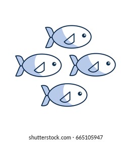 Shoal of fish icon