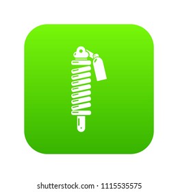 Shock absorber icon. Simple illustration of shock absorber vector icon for web.