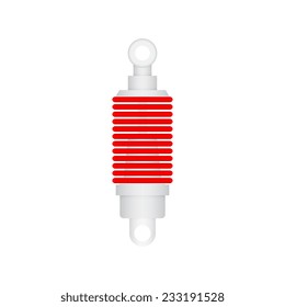 Shock absorber icon - Vector