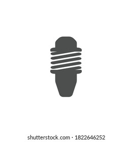Shock-Absorber-Symbol. Vektorgrafik. EPS10