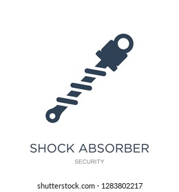shock absorber icon vector on white background, shock absorber trendy filled icons from Security collection, shock absorber vector illustration