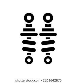 shock absorber icon for your website, mobile, presentation, and logo design.