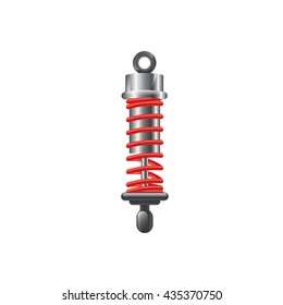 Shock Absorber Vector Illustration