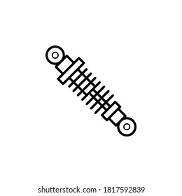 Icono de interruptor de choque ilustración vectorial plana