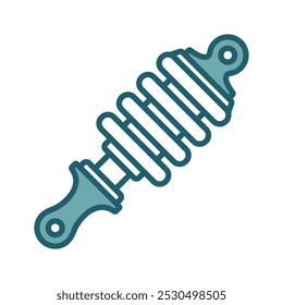shock breaker icon vector design template simple and clean