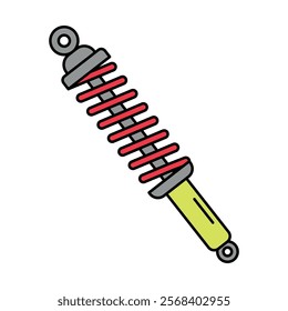 Shock breaker icons vector design illustration