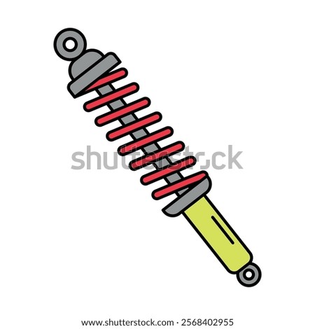 Shock breaker icons vector design illustration