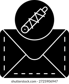 Diseño de icono de Vector de línea de shock
